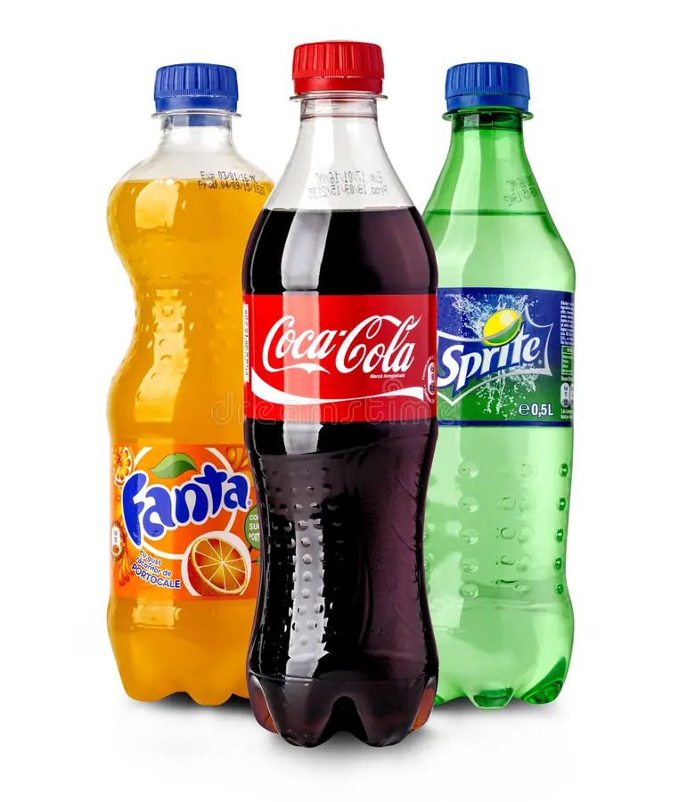 Cola, Fanta, Sprite
